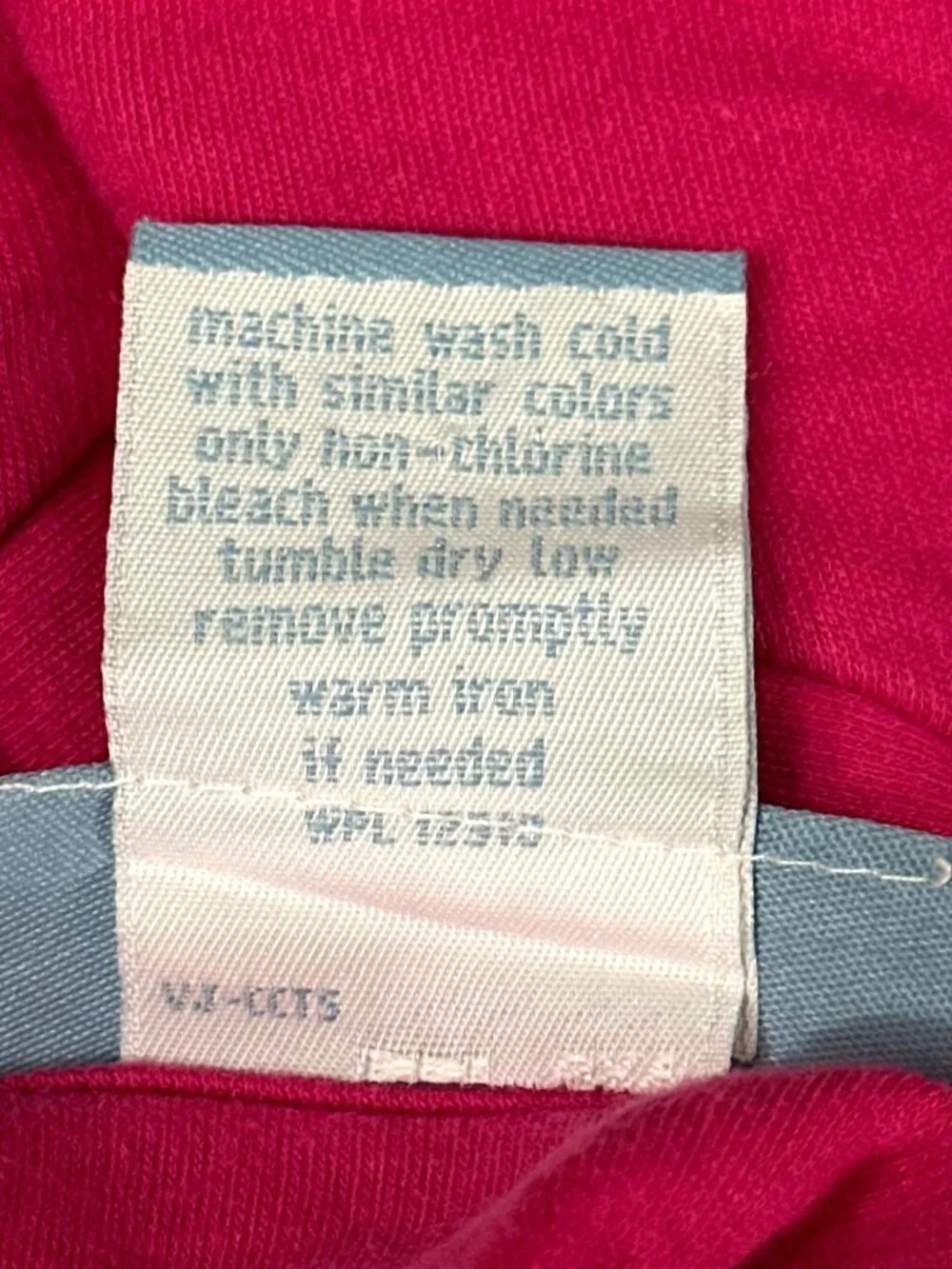 Venezia Jeans Size 26 28 Pink V Neck Short Sleeve Tee Stretch Casual Y2K Resort - Picture 6 of 8
